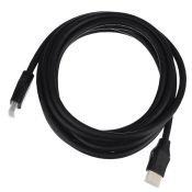Кабель штекер HDMI- штекер HDMI GoPower V1.4 черный 3м