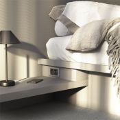 Штепсельная розетка накладная двойная WERKEL 16A 250V W1172064  с/з графит матовый