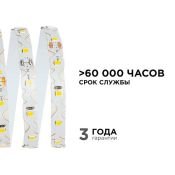Светодиодная лента змейка Белый 2835 24V  8W/m 60Led/метр 00-351 Стандарт 6мм Светодиодная лента змейка Белый 2835 24V  8W/m 60Led/метр 00-351 Стандарт 6мм