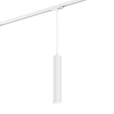 Трековый светильник  15W SOLID TUBE DK6210-WH под лампу GU10 IP20 на шинопровод белый