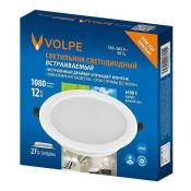 Встраиваемый светильник  12W Белый UL-00013162 ULM-Q237 12W-6500K WHITE IP40 круглый белый