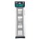 Рамка пластик 4 поста IEK SKANDY SK-M42-K23 SK-F04S серебряный