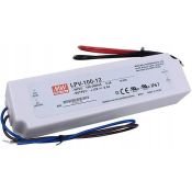 Блок питания (AC-DC) 12V  100W  LPV-100-12 герм IP67 пластик
