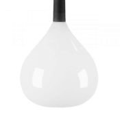 Люстра подвесная Lightstar без лампы 808110 FORMA 1х40W E14 черный/белый