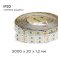 Светодиодная лента Белый теплый 2835 24V 38W/m 240Led/метр 00-304 PRO 20мм IP20 Светодиодная лента Белый теплый 2835 24V 38W/m 240Led/метр 00-304 PRO 20мм IP20