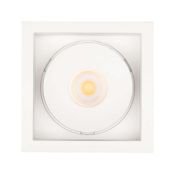 Встраиваемый светильник   9W Белый теплый 026874 CL-SIMPLE-S80x80-9W 45deg 220V IP20 поворотный квадратный белый