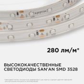 Светодиодная лента  Зеленый 3528 12V  4.8W/m 60Led/метр герм (силикон) 07BL Стандарт 5м IP65 блистер Светодиодная лента  Зеленый 3528 12V  4.8W/m 60Led/метр герм (силикон) 07BL Стандарт 5м IP65 блистер
