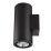 светильник  24W Белый теплый UL-00010847 ULU-S22D-2x12W-2700K IP65 BLACK цилиндр накладной черный