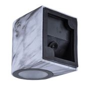 светильник Uniel без лампы UL-00011359 UUL-P51A 6W-GU10 IP65 MARBLE накладной мрамор