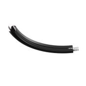 Коннектор радиусный R300 TRA044-ANGLE Exility встраиваемый под ГКЛ 9,5мм черный