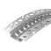 алюминиевый профиль FANTOM-BENT-W23-TOP-2000 ANOD 040347(1)