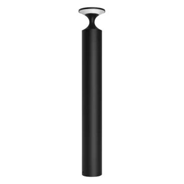 светильник 12W Белый теплый 050726 LGD-LONDARI-BOLL-H900 (BK, 125 deg, 230V) IP65 цилиндр стационарный черный