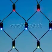 гирлянда СЕТЬ  26W RGB  024693 ARD-NETLIGHT-CLASSIC-2500x2500-BLACK-432LED 220V IP65