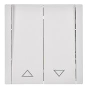 Выключатель жалюзи 10А FP211 белый FP-V15-0-10-1-K01 FORTE&PIANO IEK