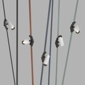 Трековый светильник   7W Белый дневной BELTY SPOT DK5546-BW+BK IP20 на шинопровод белый/черный