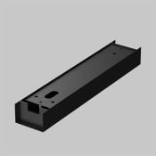 Короб для блока питания Elasity TRA160BDR-B чёрный