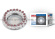 Точечный светильник Peonia без лампы 10549 DLS-P115 GU5.3 CHROME/CLEAR+PURPLE круглый встраиваемый