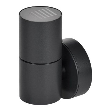 светильник IEK LIGHTING без лампы 5112 LT-UPU0-5112-GU10-1-K02 IP65 цилинд накладной черный