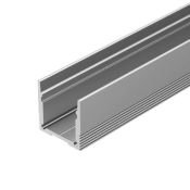 алюминиевый профиль S-LUX SL-SLIM20-H20-2000 ANOD 023722