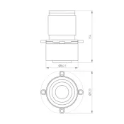Насадка кадрирующая LGD-CROPLENS-R85 (BK) 046746