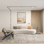 Трековый светильник однофазный   6W Белый теплый SHINE FLOW DK5761-DN IP20 на шинопровод темный никель