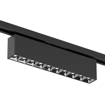 Трековый светильник  20W Белый дневной SOLID EDDER DK6444-BK IP20 на шинопровод черный