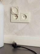 Рамка пластик 2 поста IEK BRITE BR-M22-44-K10 РУ-2-БрКр-44 бежевый IP44