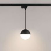Трековый светильник  11W Белый теплый LGD-EMISFERO-TRACK-HANG-2TR-R150 170deg на шинопровод черный 035944