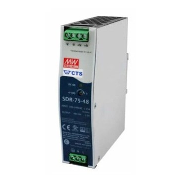 Блок питания (AC-DC) 48V  75W SDR-75-48 на din рейку