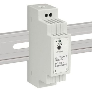 Блок питания (AC-DC) 24V  15W 03-163 Apeyron на din рейку