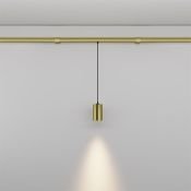 Светильник 3W Белый теплый/белый C105PL-3W3-6K-BS Фокус / Focus Led Axity IP20 латунь