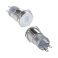 Кнопка М16 ON-ON LAS2GQF-11ZET/w/N 3А/250V 5c IP65 с зеленой подсветкой с фиксацией