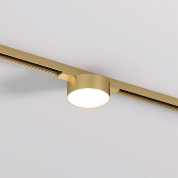 Трековый светильник   6W Белый теплый SHINE FLOW DK5761-SB IP20 на шинопровод латунь
