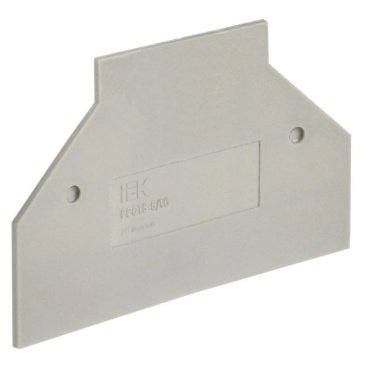 Разделитель для колодки клеммной CTS малый 6/10мм2 серый YCT10-00-K03-006-PP IEK