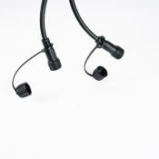 Разветвитель для гирлянд ALEDUS SP-2Lines-B 1-2, 2Pin, черный