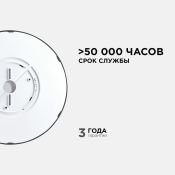 Накладной светильник  28W Белый дневной 18-133 SPIN 300х25 круглый накладной черный IP40