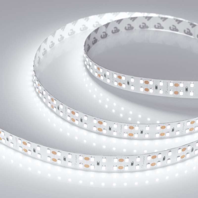 Светодиодная лента Белый 2835 24V 19.2W/m 240Led/метр 008771(2) RT-A240-15mm 6000K 2X2 LUX