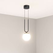 Подвесной светильник  10W Белый дневной 036526 SP-BEADS-HANG-U-R130 230V IP20 шар черный/светло-золотой