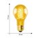 лампа ретро накаливания Vintage форма шар 40W UL-00000475  IL-V-A60-40/GOLDEN/E27 CW01 диммируемая лампа ретро накаливания Vintage форма шар 40W UL-00000475  IL-V-A60-40/GOLDEN/E27 CW01 диммируемая
