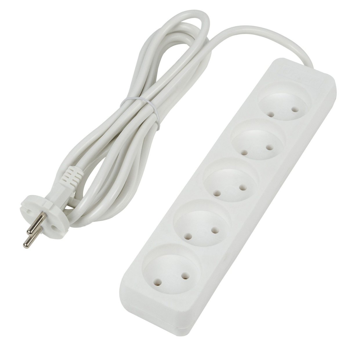 удлинитель без заземления Uniel UL-00009990 S-CU5-3 WHITE 5м Ultra