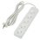 удлинитель без заземления Uniel UL-00009990 S-CU5-3 WHITE 5м Ultra