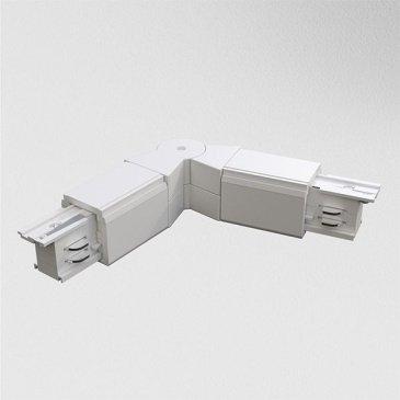 Коннектор поворотный шарнирный Trinity TRA005CS-31W белый
