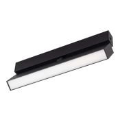 Трековый светильник   6W Белый дневной MAG-FLAT-FOLD-25-S200 100deg 24V на магнитный шинопровод черный 034234