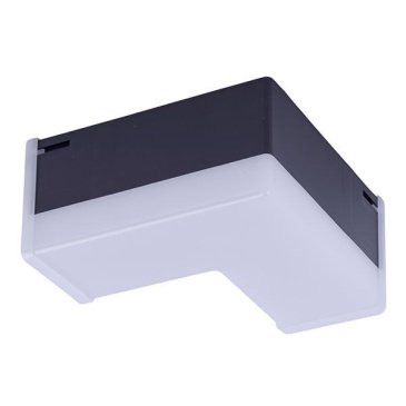 Накладной светильник   8W Белый UL-00013278 ULO-N11L-8W-6500K-120D IP40 BLACK L-образный черный