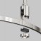 Шинопровод круглый 800 мм Flarity TRX154-R-D800-PT платина