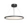 Подвесной светильник  35W Белый -MIX DENKIRS VEIL DK6617-BK 230V с ПДУ круглый черный