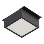 Встраиваемый светильник  12W Белый теплый 038327 DL-GRIGLIATO-S90x90 IP40 квадрат черный металл