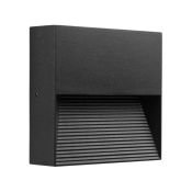 светильник   5W Белый дневной 062919 LGD-RIBONIK-S114x114-5W 220V IP65 квадратный накладной черный