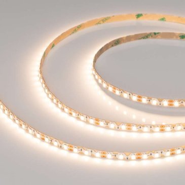 Светодиодная лента змейка Белый теплый 2835 12V 12W/m  120Led/метр 036449 RZ-A120-6mm 3000K