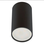 Накладной светильник TM Fametto без лампы  00008863 DLC-S607 GU10  цилиндр черный